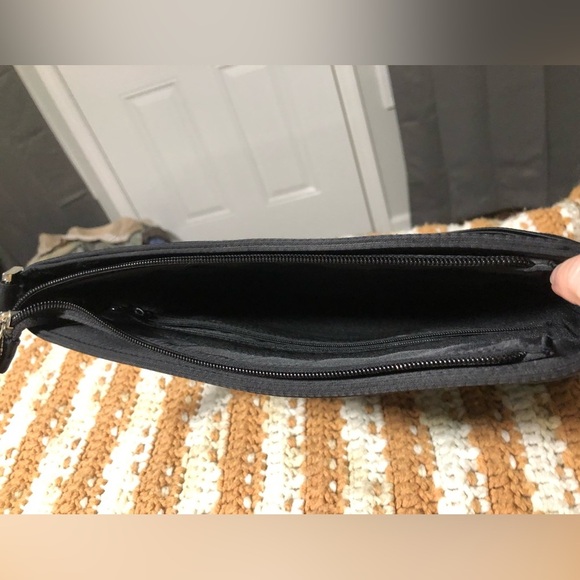 Vintage Kate Spade Nylon Shoulder Bag Purse - Picture 8 of 12